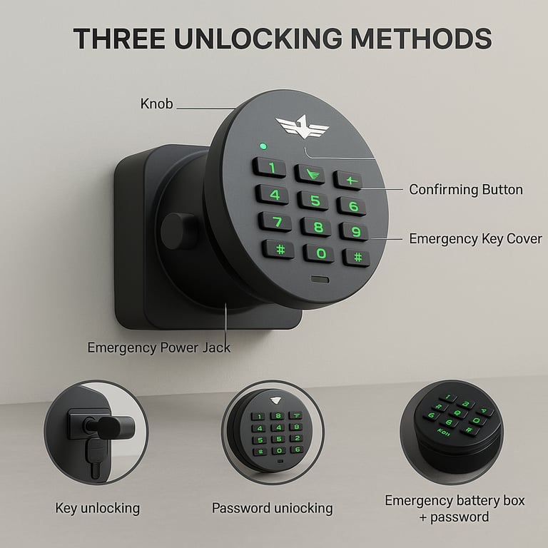 NEXASECURE 6.0 Cu Ft Fireproof Safe - Heavy Duty Dual Alarm Protection