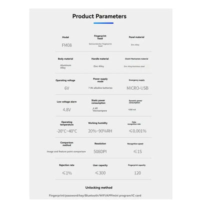 AAAEL-Tuya Smart Locks Fully Automatic Electronic Door Lock With Biometric Fingerprint Lock Rfid Card Password Key Unlock RomantiLume