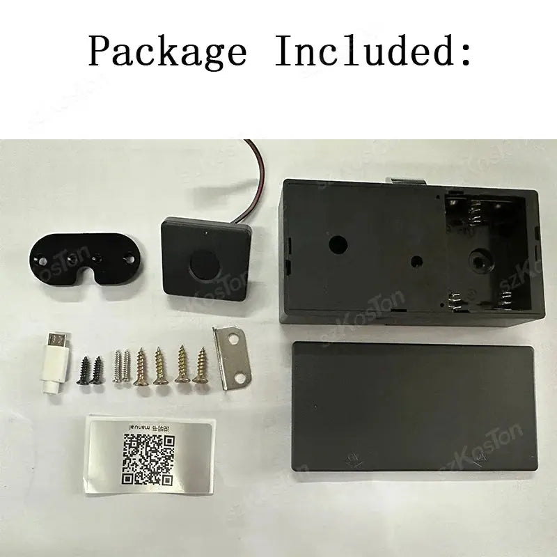 Smart Drawer Cabinet Lock Intelligent Electronic Biometric Fingerprint Locks Furniture Locker Finger Print Lock Smart Door Lock RomantiLume